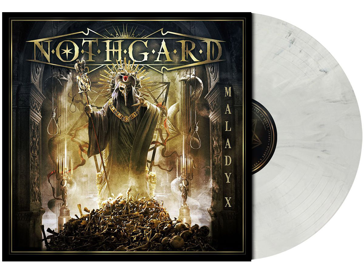 'Malady X' LP Vinyl Light Grey Limited